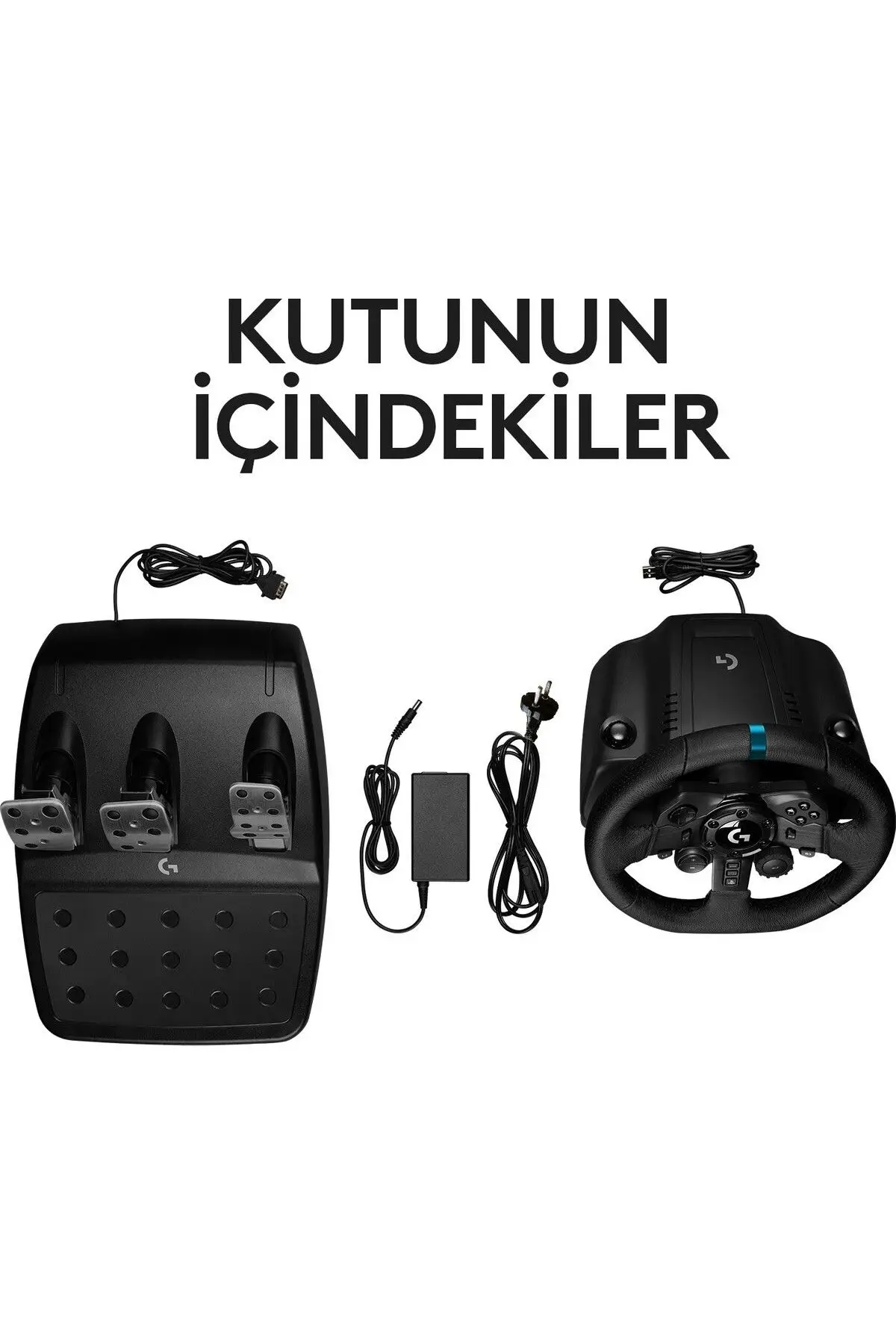 G923 Ps5, Ps4 Ve Pc Ile Uyumlu Yarış Direksiyonu Ve Pedalları G923 Ps5, Ps4 Ve Pc Ile Uyumlu Yarış Direksiyonu Ve Pedalları