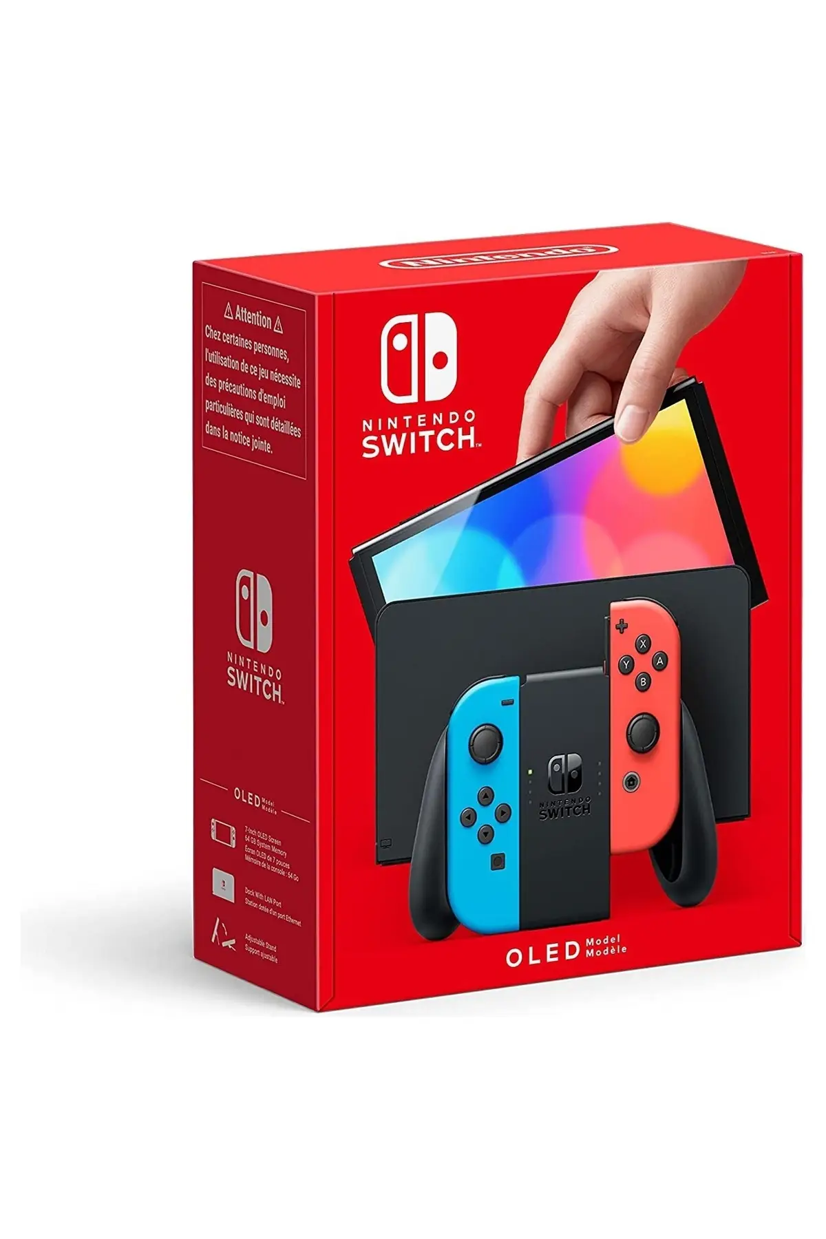 Nintendo Switch 64 Gb Konsol Oled Model - Kırmızı/mavi Nintendo Switch 64 Gb Konsol Oled Model - Kırmızı/mavi