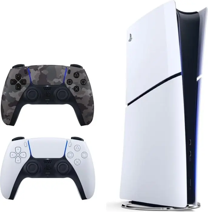 Playstation 5 Slim Digital 825 GB + 2. Kamuflaj Dualsense Ithalatçı Garantili