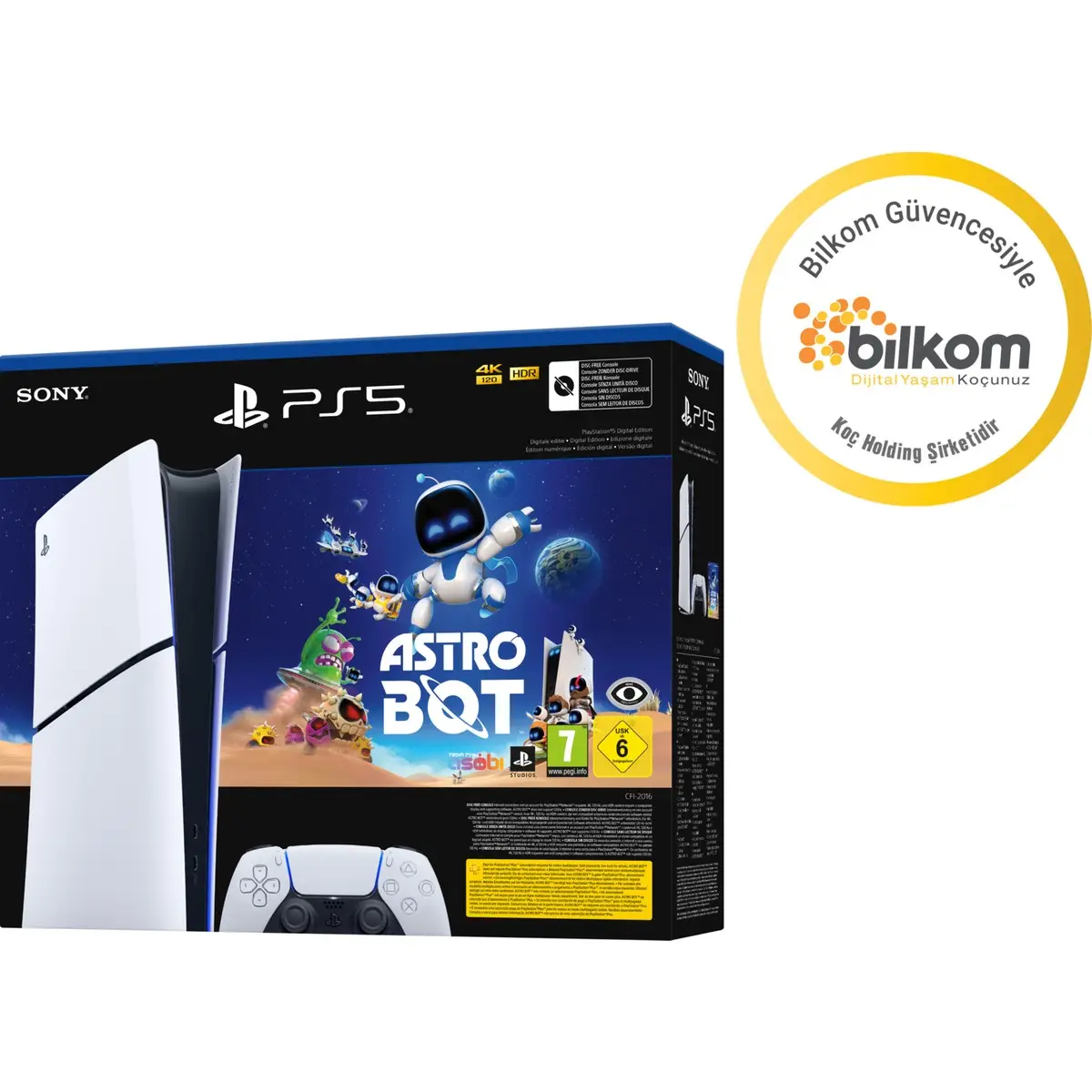 Playstation 5 Slim Digital Versiyon – Astro Bot Oyun Hediyeli Oyun Konsolu (BİLKOM GARANTİLİ) Playstation 5 Slim Digital Versiyon – Astro Bot Oyun Hediyeli Oyun Konsolu (BİLKOM GARANTİLİ)